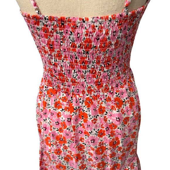 Yumi Kim Red, Pink & White Floral Pattern Sundress Size M - Picture 4 of 5